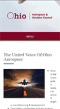 Mobile Screenshot of ohioaerospacestrategy.org